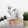 Aberto Design M-035 Objeto Decorativo Negro